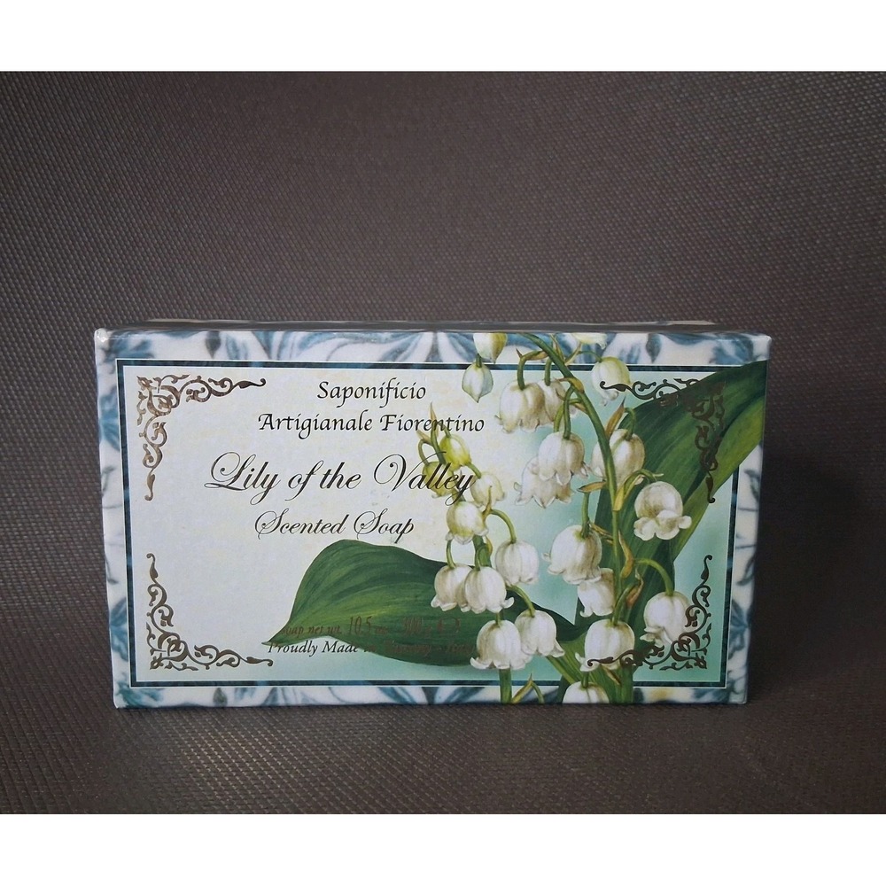 Saponificio Lily of The Valley Bar Soap Handmade In Italy 10.5 oz Sealed